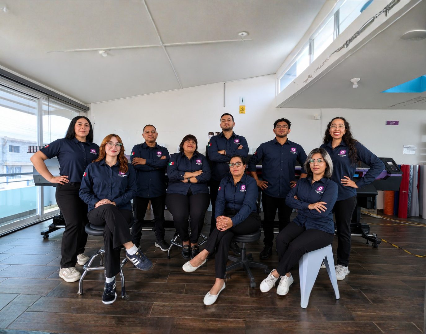 Equipo de Diseñarte México en su taller de producción en San Juan del Río